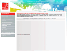 Tablet Screenshot of cdcinvestissementsdavenir.achatpublic.com