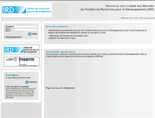 Tablet Screenshot of fournisseurs-ird.achatpublic.com